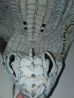 Dragon Mask Latex Vintage Halloween albino rare