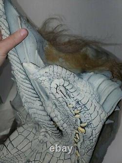 Dragon Mask Latex Vintage Halloween albino rare