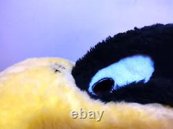 Extremely Rare Vintage Looney Tunes Daffy Duck Plush Mask Hat Cosplay Halloween