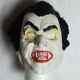 Festival 81 Count Dracula Rubber Halloween Mask With Fake Hair Rare 80s Vintage