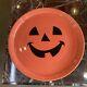 Fiesta Ware Rare Vintage Htf Happy Jack O Lantern Chop Plate 15 Inch Never Used