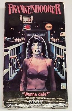 Frankenhooker VHS 1990 Rare Vintage Horror Cult