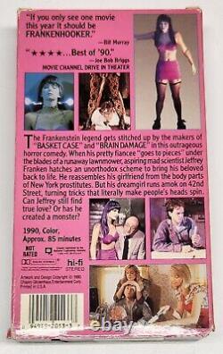 Frankenhooker VHS 1990 Rare Vintage Horror Cult