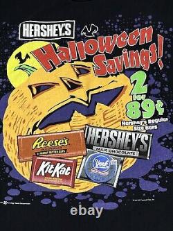 Goosebumps Rare Vintage Shirt 90s 1997 Hershey Promo T Shirt Candy Halloween