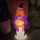 Grand Venture Blow Mold Witch Pumpkin Halloween 40 Rare Vintage 1997