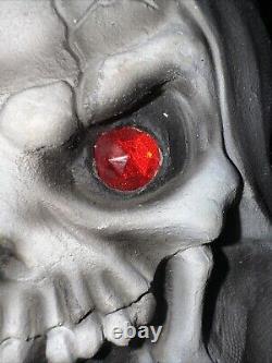 Grim Reaper Vintage Halloween 90s Red Gem Eyes Easter Unlimited Inc. Rare Prop