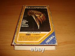 HALLOWEEN Rare Vintage Original 1978 MEDA/MEDIA VIDEO Horror VHS TAPE Tested