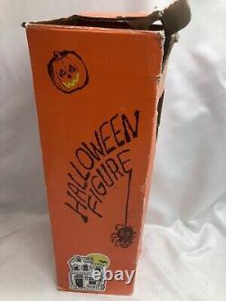 Halloween 24 DRACULA Animated Lights & Sound Rare VTG Motionette Works with Box