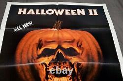 Halloween II (1981) Vintage Original Poster 27 X 41 Folded Near Mint Rare Litho