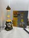 Halloween Lava Lite Lamp Yellow Vtg Ghouls Skull Pumpkin Ghost Vintage Lava Lamp