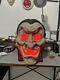 Halloween Light Up Dracula Big Head Decoration Vampire Vintage Ceramic Rare