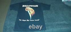 Halloween Michael Myers Shirt Large Vintage RARE Simply Evil