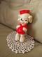Halloween Rare American Vtg Sun Rubber Puppy Dog Sofubi 1950 Poodle Sailor Doll