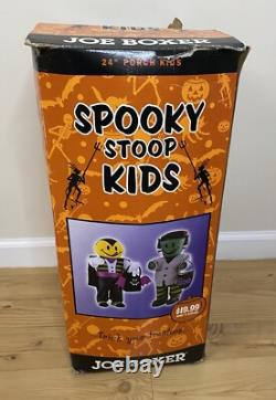 Halloween SPOOKY STOOP KIDs, RARE 24 JOE BOXER Porch Kids! VINTAGE RARE