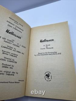 Halloween by Curtis Richards Vintage Rare Paperback 1979 4th Print Q7