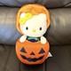 Hello Kitty Plush Doll Retro Rare Vintage Eikoh Halloween Pumpkin Prize