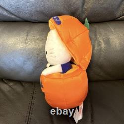 Hello Kitty Plush Doll Retro Rare Vintage EIKOH Halloween Pumpkin Prize