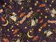 Hello Kitty Sanrio Halloween Witch Yard 100% Cotton Fabric Rare Oop Vintage New