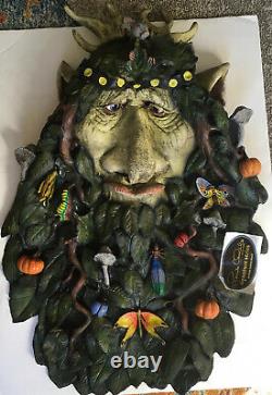 Huge vintage rare Mario chiodo forest wizard Mask Halloween latex mask NEW