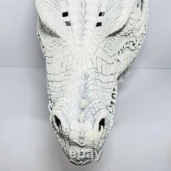 Illusive Concepts Co Albino Dragon Mask Latex Halloween RARE VINTAGE