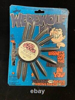 Imagineering Vintage Werewolf Kit 1978 Rare, Scar Stuff and Claws Halloween