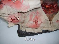 Lifesize ZOMBIE CRYPT CORPSE REMOVING HEAD Rubber Halloween Rare Vintage Prop