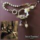 Luxury Jewelry Gothic Art Deco Nouveau Necklace Pendant Princess Beads Pearl Bib