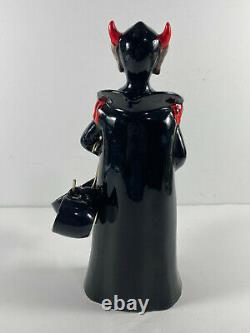 MEGA RARE Enesco Satan Devil Ceramic Sake Liquor Decanter SET halloween japan