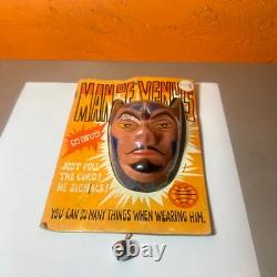 Man Of Venus Devil Super-O-Man Halloween Novelty Light Pin Vintage MOC RARE