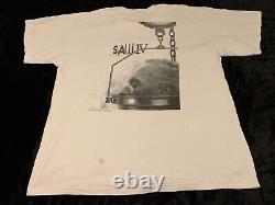 Mens XL Vintage 2004 Saw IV Halloween Horror Rare Tshirt