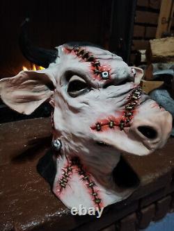 NOS VintageDistortions Unlimited Lab Cow Mask! TwilightRare! Halloween, Prop