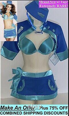 NWT Victoria's Secret Sexy FLIGHT ATTENDANT Adult Costume Halloween RARE Uniform