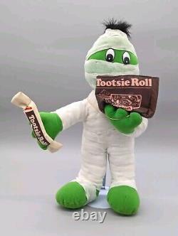 Nanco Vintage Rare 1999 Halloween Monster Mummy x Tootsie Roll 16 Plush