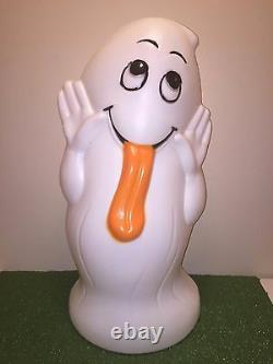 New Rare Vintage 32 Halloween Trick Character Ghost Lighted Blow Mold Decor