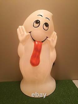 New Rare Vintage 32 Halloween Trick Character Ghost Lighted Blow Mold Decor