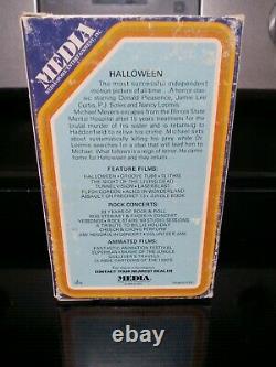 Original Vintage Halloween 1978 BETA Movie (NOT VHS) RARE HORROR Betamax Media