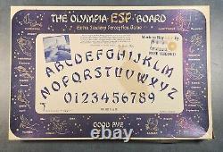 Ouija Board Vintage Olympia ESP Board Spirit Astrology Halloween + Rare 45 RPM