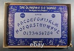 Ouija Board Vintage Olympia ESP Board Spirit Astrology Halloween + Rare 45 RPM