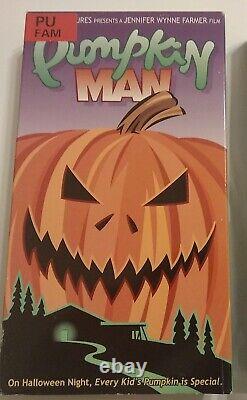 PUMPKIN MAN VHS 1990's Cult Classic Rare Vintage Halloween Magic Mystery