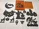 Rare 1920 Beistle Halloween Silhouettes For Party Decorations Box 46 Silhouettes