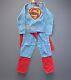 Rare 1940's Superman Halloween Official Play Suit Kids Costume Ben Cooper Dc Vtg