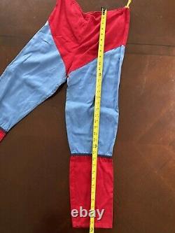 RARE 1940's Superman Halloween Official Play Suit Kids Costume Ben Cooper DC Vtg