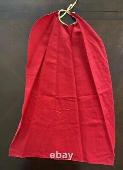 RARE 1940's Superman Halloween Official Play Suit Kids Costume Ben Cooper DC Vtg