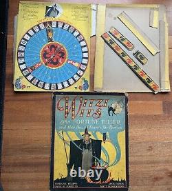 RARE Antique Witzi Wits Fortune Teller Game Vintage Halloween Collectible