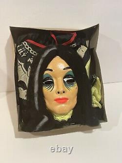 RARE Ben Cooper LILY MUNSTER Costume & Mask Vintage 1964