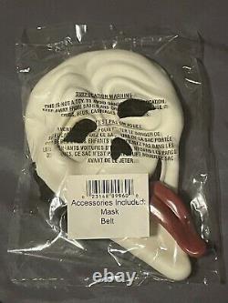 RARE Child Vintage Wassup! Scream Tongue Out GhostFace Mask Easter Unlimited HTF