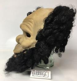 RARE DON POST Studios Neanderthal Cave Man Latex Halloween Mask Vintage 1982