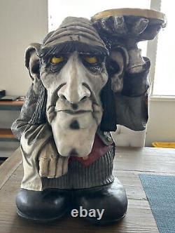 RARE Mario Chiodo Studios Butler Door Greeter Halloween Decor NWT 23 vintage