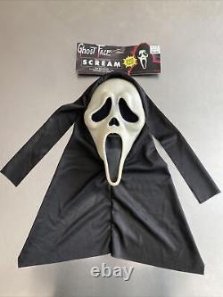 RARE NOS Vintage 1997 SCREAM Ghost Face Mask! Fun World / Easter Unlimited! GLOW