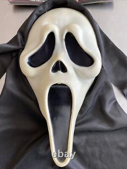 RARE NOS Vintage 1997 SCREAM Ghost Face Mask! Fun World / Easter Unlimited! GLOW